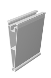 S-Flex - Strutture - S:FLEX Lift Adapter Multi back part - Lift adapter at the back, suitable for Lift corrugated sheet 375 - Material: Aluminium EN AW-6063 T6, extruded